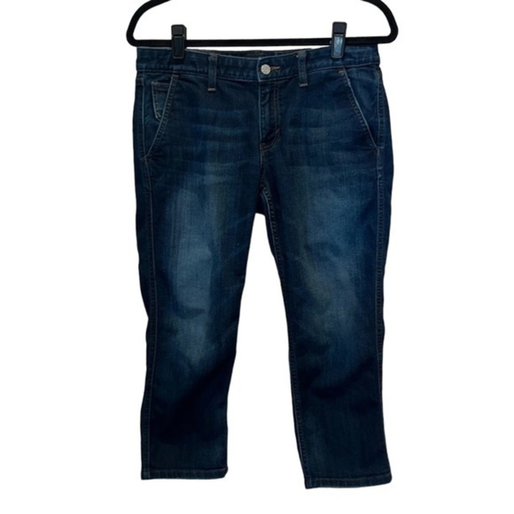 Banana Republic Sz 29 or 8 Distressed Capri Length Jeans